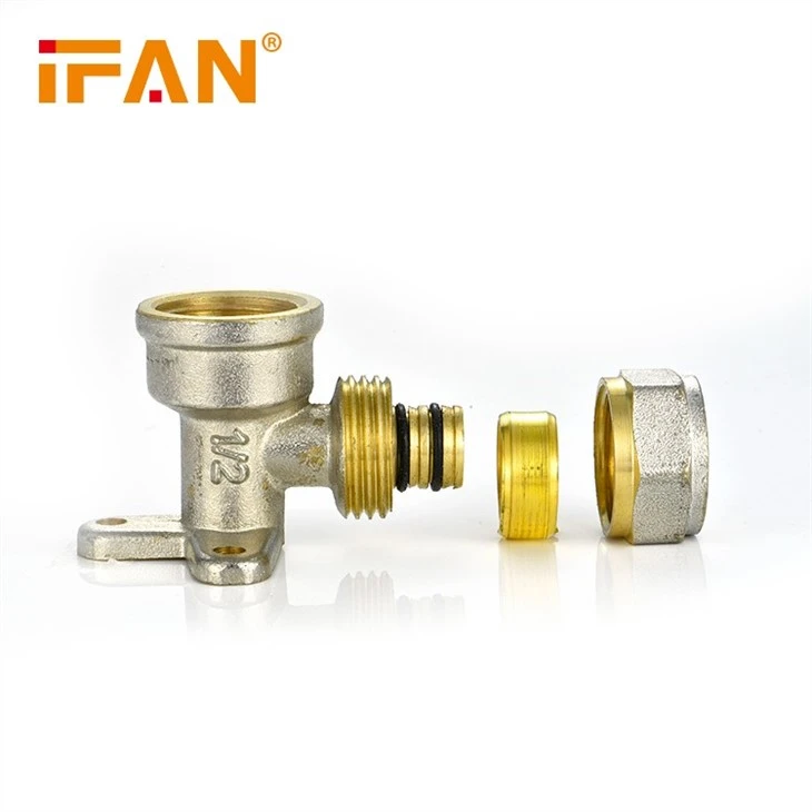 Brass Compression Fitting Seated Elbow