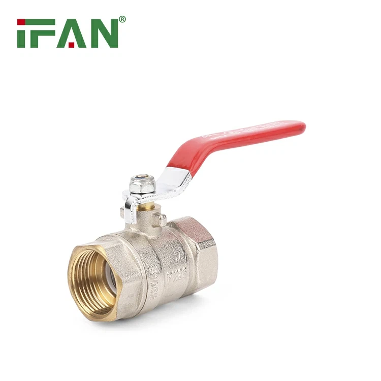 Ball Valve Brass Enables Smooth Shutoff factory