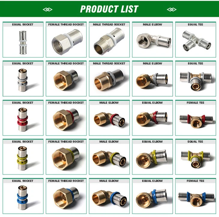 Plastic Pipe Connector PEX Press Fittings