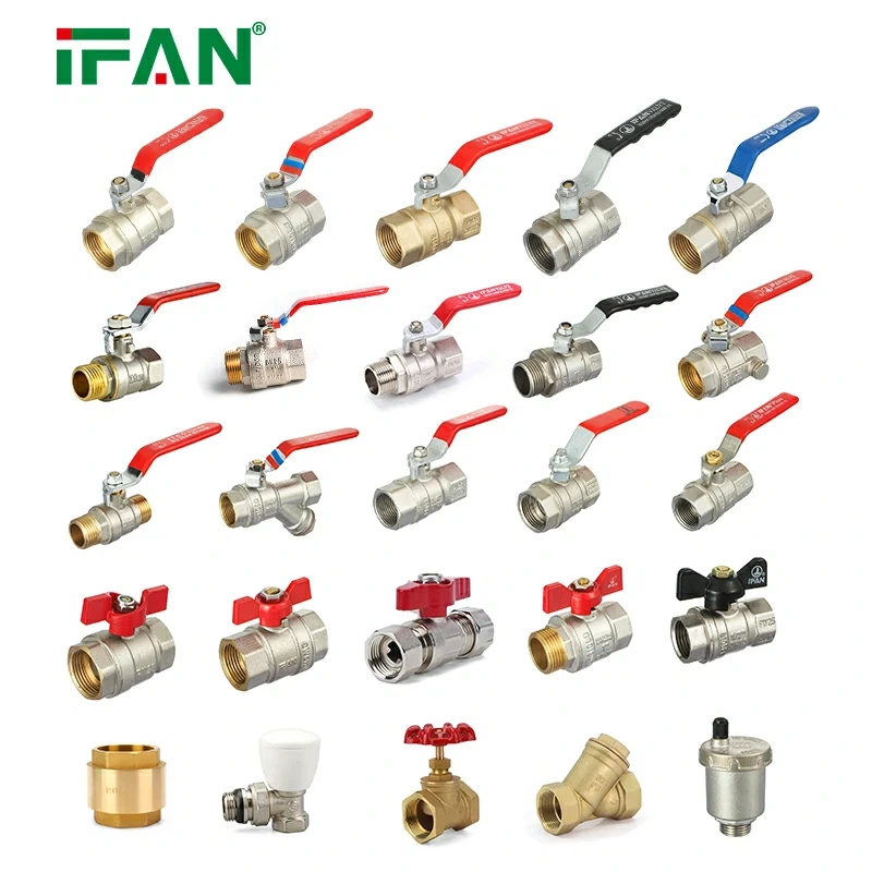 Red Butterfly Handle Brass Valve best