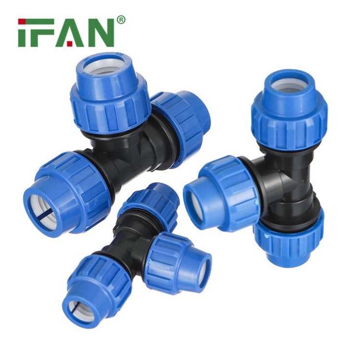 Economical PP Compression Fitting Set For HDPE Irrigation Projects best