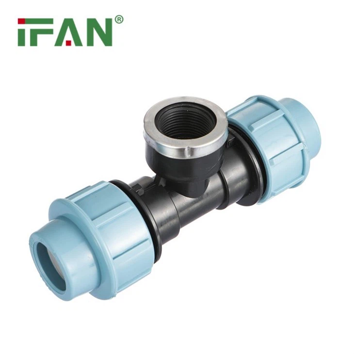 Female Thread PP Compression Connector For HDPE Pipes factory