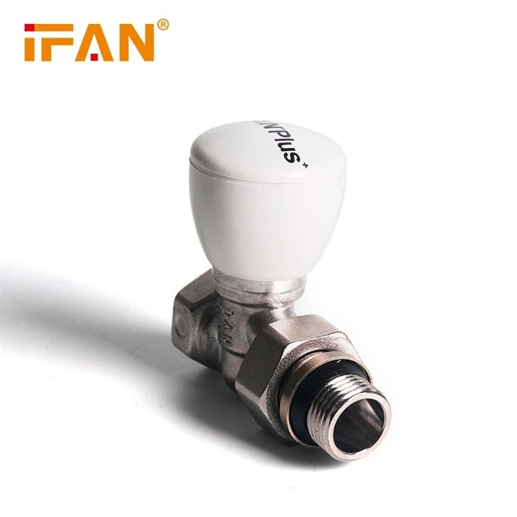Good Performance Brass Radiator Valves Wall-Mounted