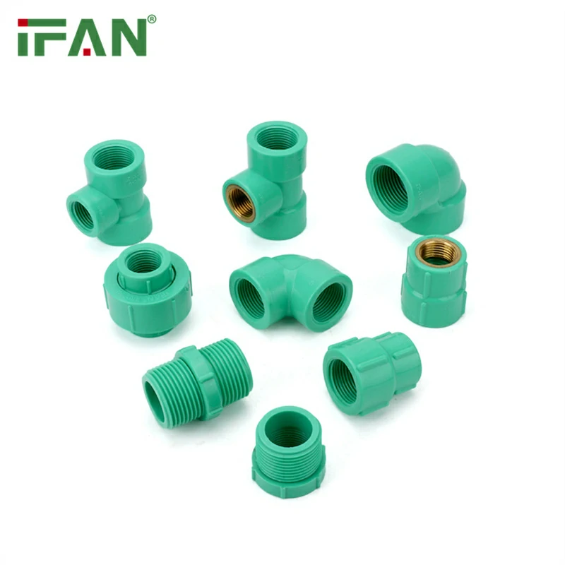 High Quality Green UPVC Thread Fittings
