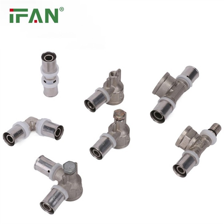 IFAN Free Sample Female Elbow With Seated PEX Press Fitting