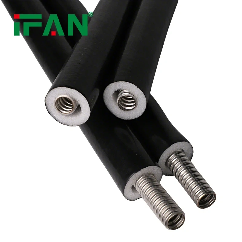 PE Insulation 304 Stainless Steel Corrugated Pipe