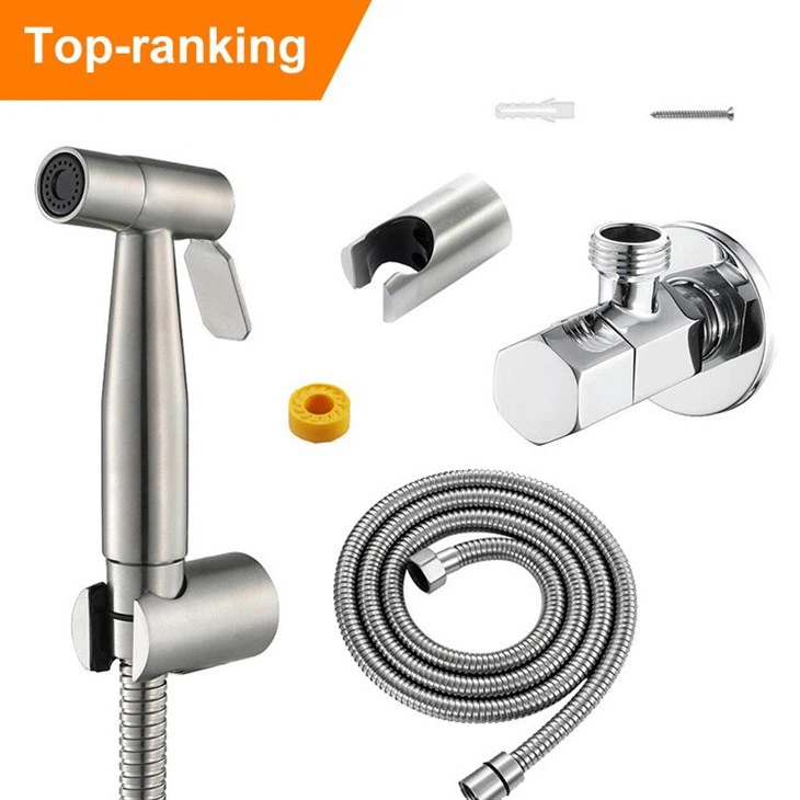 Plastic Stainless Steel Toilet Bidet Sprayer