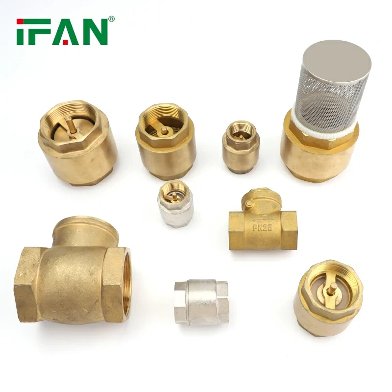 Brass Spring Water Check Valve