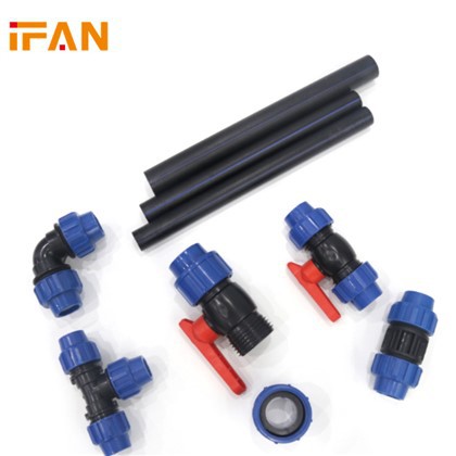 Easy-to-Install PP Pipe Fittings