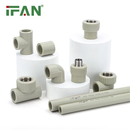 Grey Color Plumbing PPR Pipe Fitting